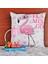 Flamingoların Aşkı Masa Gece Lambası Flamingo Tasarımlı Puf Yastık Hediye Seti 1