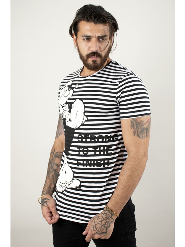 Cizgili Gomlek Erkek Serit T Gomlek Erkek En Tees Donanma Rus Gomlek Kirmizi Beyaz Siyah Mavi Erkek Bile Temel Genis Cizgili Casual Tisortler Aliexpress