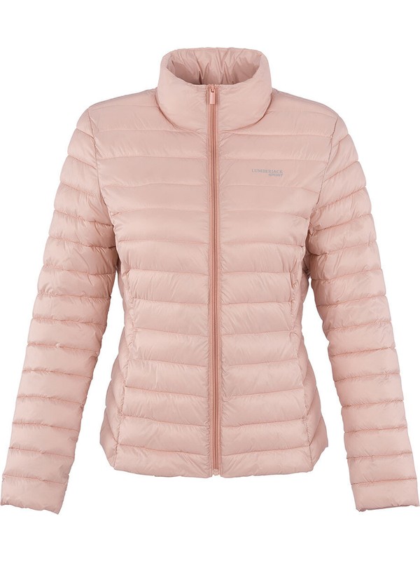 Lumberjack Basic Padded Coat W Acik Pembe Kadin Mont Fiyati