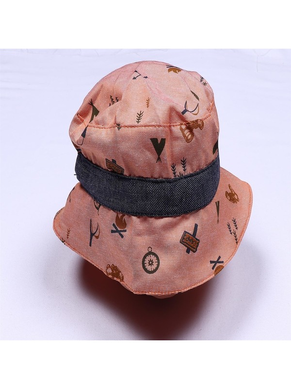 Cap More Kamp Desenli Turuncu Erkek Bebek Sapka Fiyati