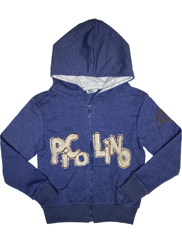 Picolino Erkek Çocuk Kapşonlu Fermuarlı Sweatshirt PCLN4301