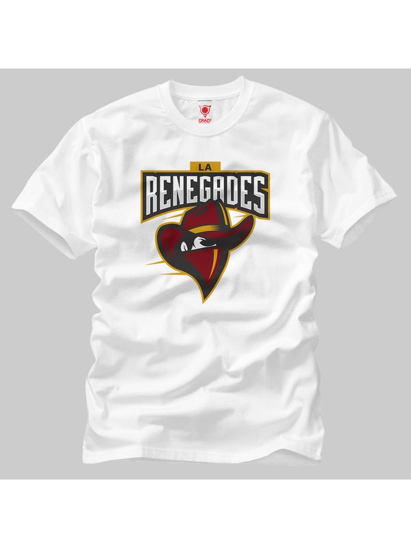 Crazy Team Renegades Logo Erkek Tişört