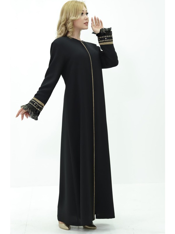 derin store kol detayli ferace 9086 siyah fiyati derin store kol detayli ferace 9086 siyah fiyati