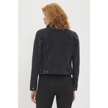 Lee Cooper Freda 6 Kürklü Kadın Jean Ceket