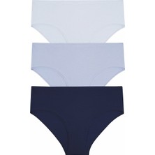 Suwen 3'lü Paket Yüksek Bel Slip Külot