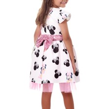 Eylül Elif Butik Minnie Mouse  Kız Çocuk Elbise