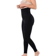 La Livva Kadın Lazer Kesim Yüksek Bel Korseli Tayt