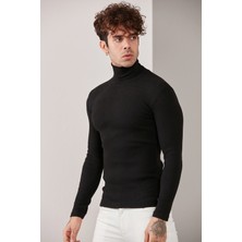 Catspy Erkek Lycra Boğazlı Triko Kazak