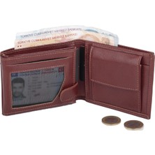 Bizoon % 100 Deri Bozuk Para Gözlü  Cüzdan ve Kartlık 2015