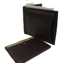 Bizoon 2005 Hakiki Deri Erkek Cüzdan ve Kartlık