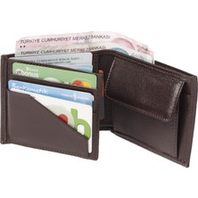 Bizoon % 100 Deri Bozuk Para Gözlü Erkek Cüzdan ve Kartlık  2001