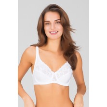 Kom Balenli (Telli) Süngersiz Toparlayıcı Sütyen - Ten Rengi