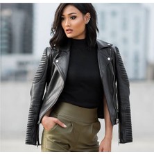 Derimont Deri  Bayan Spor  Siyah