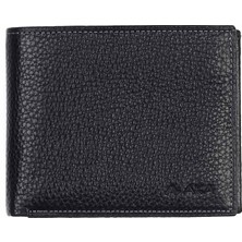 Aka Deri Aka DeriFloter Siyah - Büyük Boy Deri Erkek Cüzdanı 616