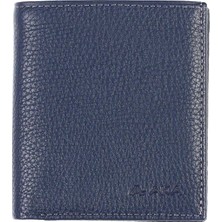 Aka Deri Floter Lacivert - Orta Boy Deri Erkek Cüzdanı 543