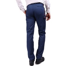 Daniel Voi Pamuklu Lacivert Erkek Slim Fit Pantolon 33