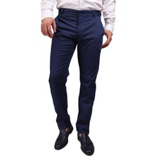 Daniel Voi Pamuklu Lacivert Erkek Slim Fit Pantolon 38