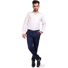 Daniel Voi Pamuklu Lacivert Erkek Slim Fit Pantolon 38