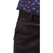 Daniel Voi Kadife Antrasit Erkek Regular Fit Pantolon 31