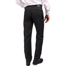 Daniel Voi Poliviskon Likralı Gri Erkek Slim Fit Pantolon 34
