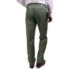 Daniel Voi Pamuklu Yeşil Erkek Slim Fit Pantolon 31