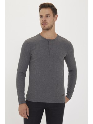 Lee Cooper Newwaffle Erkek Patlı Sweatshirt