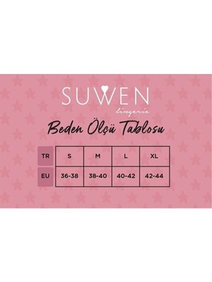Suwen 3'lü Paket Yüksek Bel Slip Külot