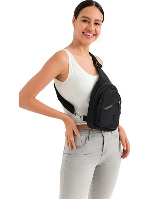 Bizoon 1030 Fermuarlı Kadın Bodybag Çapraz Çanta