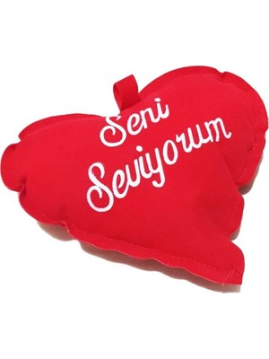 Deco Elit 1000 Adet Kuru Gül  + 25  Adet Tealight Mum + 365 Gün Söz Kartları + Seni Seviyorum Yastık