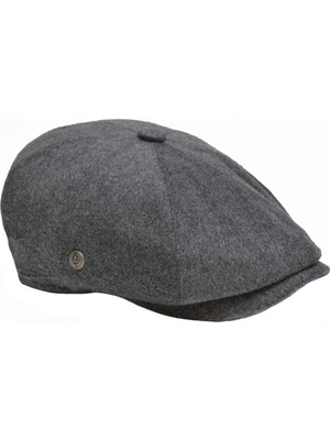 Mercan Toptan  Erkek Kaşmir Yün Ingiliz Kasket Şapka - Beckham Peaky Blinder Stili
