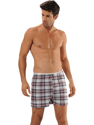 La Livva 3'Lü Erkek Poplin Boxer 1119