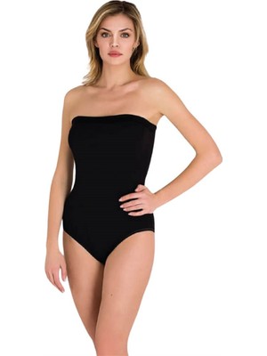Imer Kadın Modal Strapless Çitçitli Badi