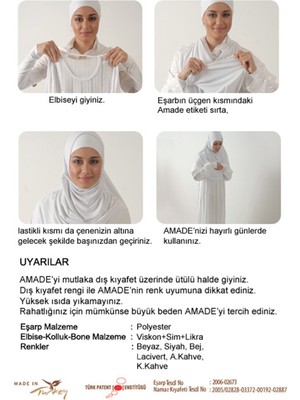 Firdevs Namaz Elbisesi  Amade