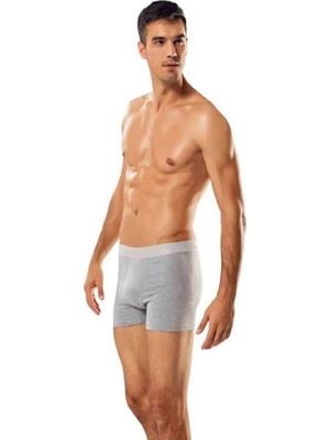 Gümüş 4018 Likralı Erkek Boxer
