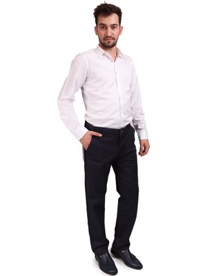 Daniel Voi Pamuklu Açık Lacivert Erkek Slim Fit Pantolon 30