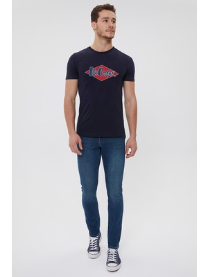 Lee Cooper Jeff Normal Bel Dar Kesim Çok Dar Paça Kaita Cop Tinted Erkek Jean Pantolon
