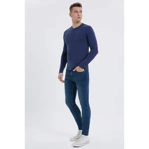 Lee Cooper Farıs Erkek O Yaka Patlı Sweatshirt