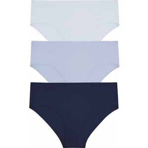 3'lü Paket Yüksek Bel Slip Külot