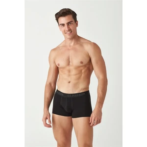 U.S. Polo Assn. Erkek Siyah Tekli Boxer 80459