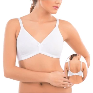 Imer Kadın Beyaz Dikişsiz Penye Sütyen 2237