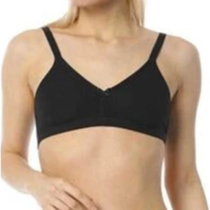 Imer Kadın Siyah Dikişsiz Penye Sütyen 2237