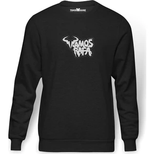 Vamos Rafa Baskılı Erkek Örme Sweatshirt Uzun Kol