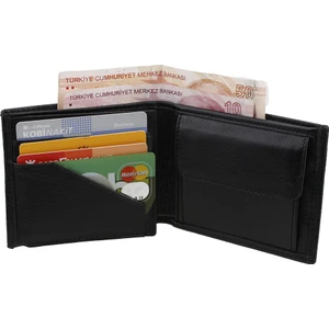 % 100 Deri Bozuk Para Gözlü Erkek Cüzdan ve Kartlık  2001
