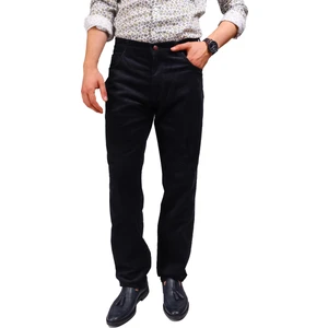 Daniel Voi Kadife Lacivert Erkek Regular Fit Pantolon