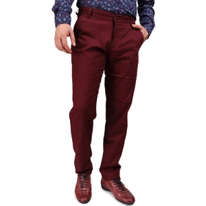 Daniel Voi Pamuklu Bordo Erkek Slim Fit Pantolon 36