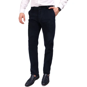 Daniel Voi Kadife Lacivert Erkek Regular Fit Pantolon 38