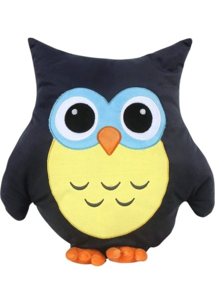 Meraklı Baykuş Yastık Ahşap Kutulu Kupa Mavi Baykuş Beyaz Lamba Işıklı Biblo Set fiyatları