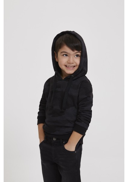 Faxon Erkek Çocuk Kapüşonlu Sweatshirt