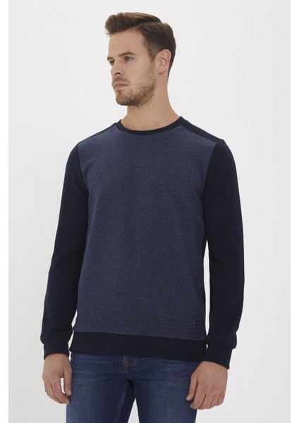 Newdıagonal Erkek O Yaka Sweatshirt