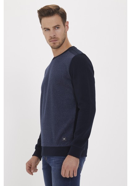 Newdıagonal Erkek O Yaka Sweatshirt